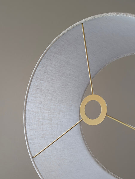 euro fitter lamp shade hardware in brass