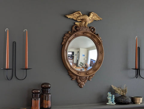 Vintage Federalist Eagle Mirror