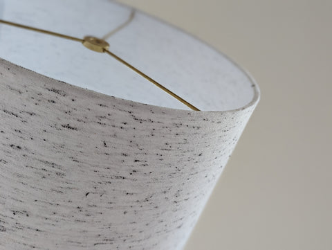 Cookies and Cream Fabric Lamp Shade