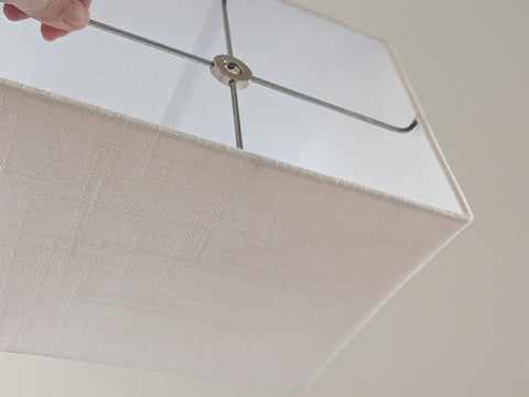 Rectangle Lamp Shade – 10 in. L x 7 in. W x 7 in. H
