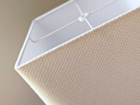 Square Lamp Shade - 10 in. L x 10 in. W x 10 in. H