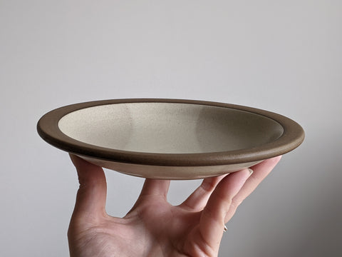 Vintage Heath Ceramics Rim Line Bread and Butter Plate in Birch Glaze