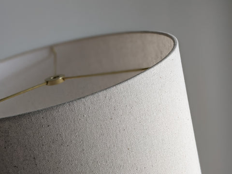 Speckled Oatmeal Fabric Lamp Shade