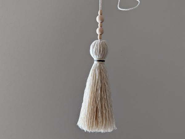 Natural Cotton Tassel #114