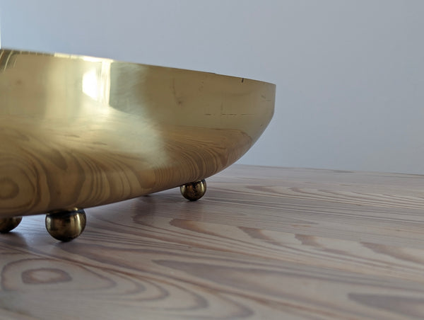 Vintage Brass Extra Large Candle