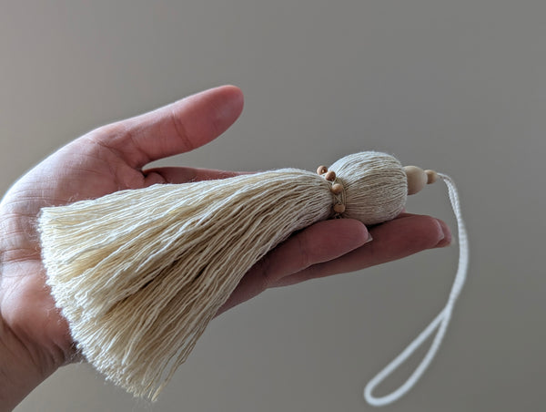 Natural Cotton Tassel #120 - Little Sister