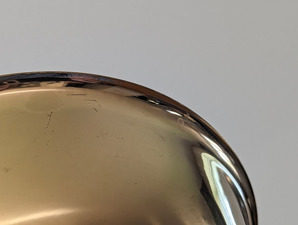 Vintage Brass Oversized Candle