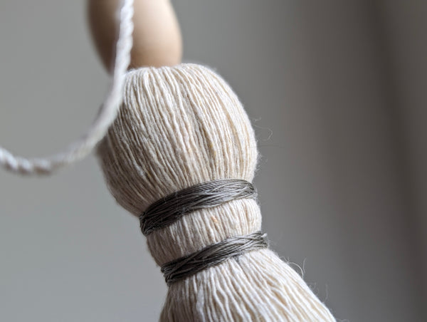 Natural Cotton Tassel #127 - Chic Tube Sock