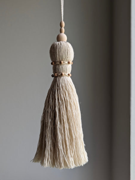 Natural Cotton Tassel #128 - The Queen