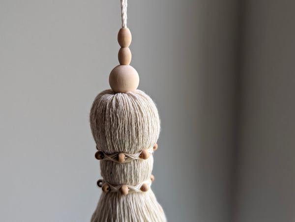 Natural Cotton Tassel #128 - The Queen