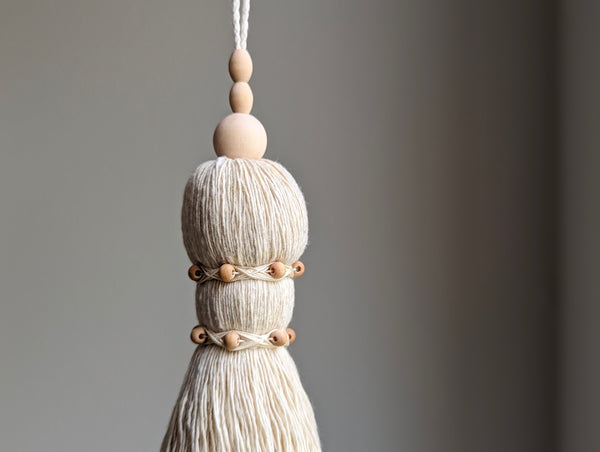 Natural Cotton Tassel #128 - The Queen