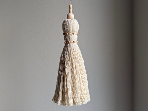 Natural Cotton Tassel #128 - The Queen