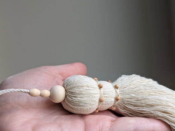 Natural Cotton Tassel #128 - The Queen