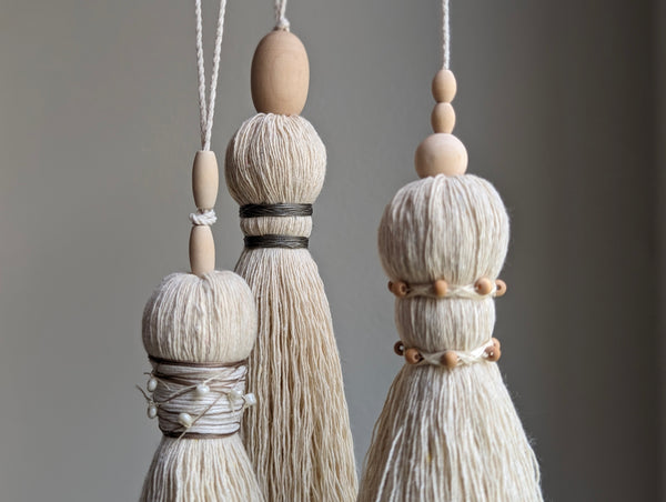 Natural Cotton Tassel #128 - The Queen