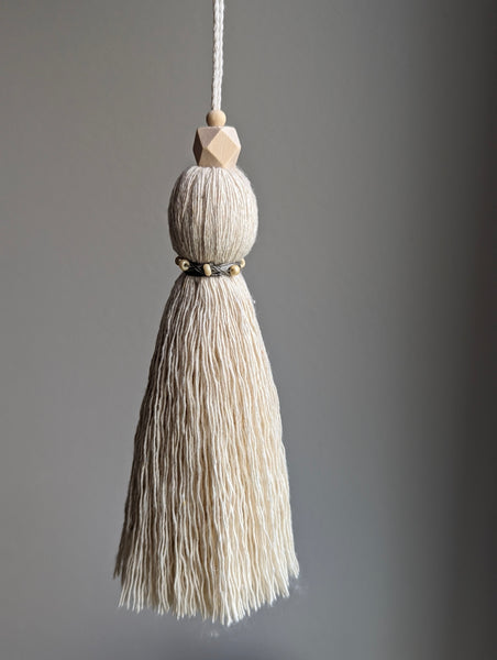 Natural Cotton Tassel #118 - The Little Star