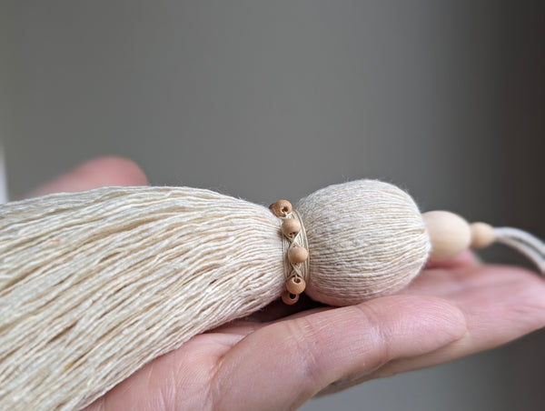 Natural Cotton Tassel #120 - Little Sister