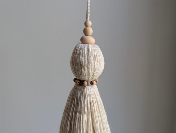 Natural Cotton Tassel #132 - Big Sister