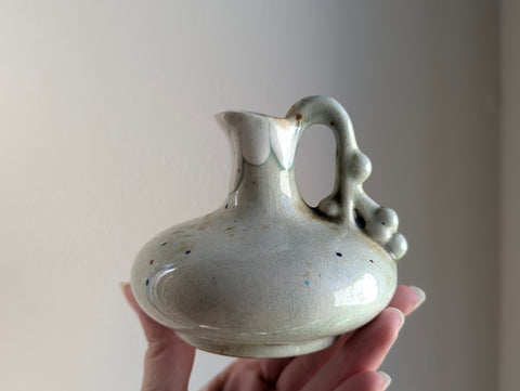 Vintage Small Ceramic Celadon Jug