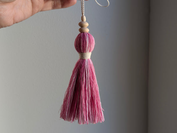 Unicorn Tails Natural Cotton Tassel