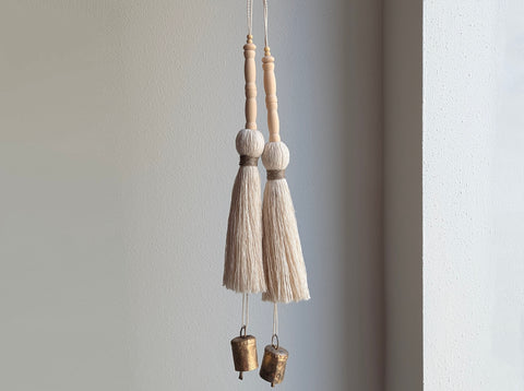 Large Double Tassel with Bells #138