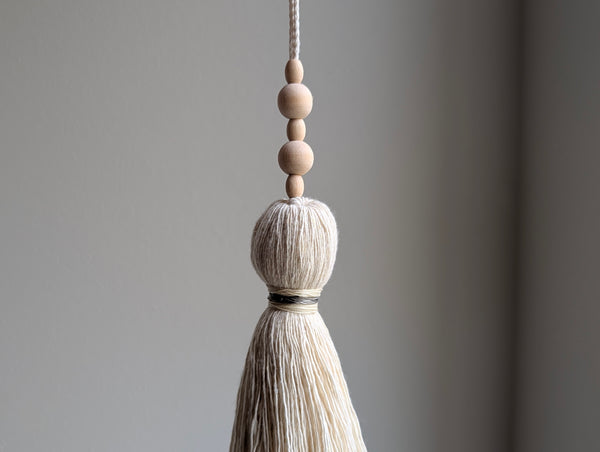 Natural Cotton Tassel #114