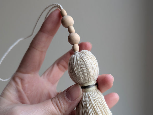 Natural Cotton Tassel #114