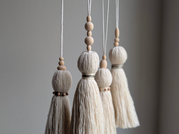 Natural Cotton Tassel #114