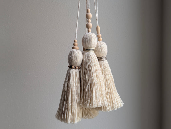 Natural Cotton Tassel #114