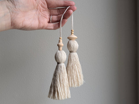 Asymmetrical Double Tassel - Classic
