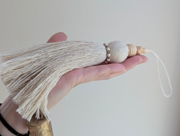 Natural Cotton Tassel #140