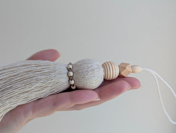 Natural Cotton Tassel #140