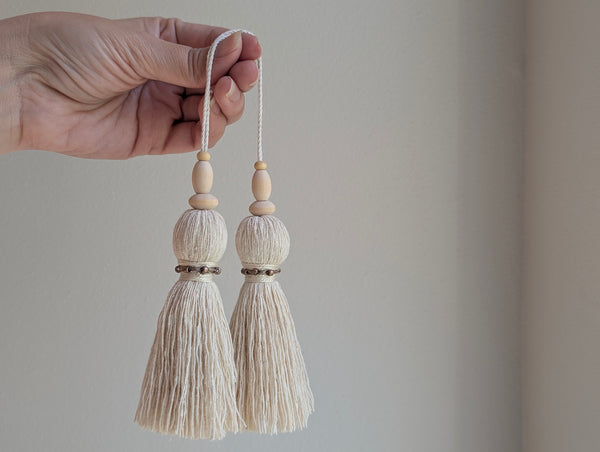 Small Double Tassel #143