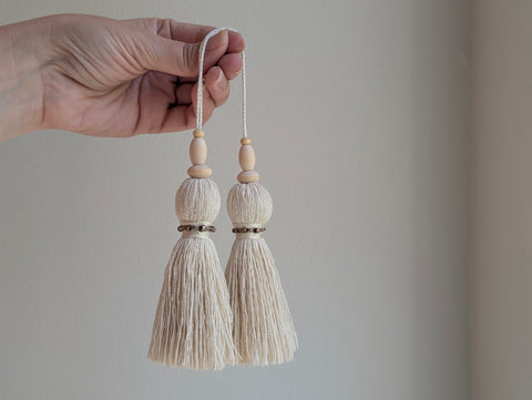 Small Double Tassel #143