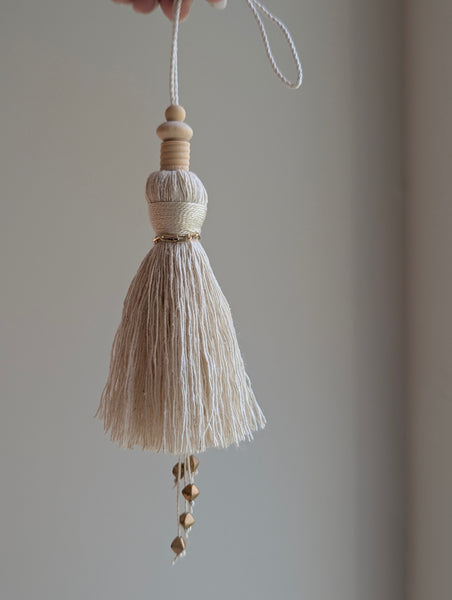 Natural Cotton Shooting Star Tassel #141