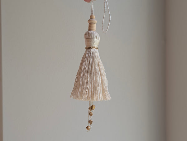 Natural Cotton Shooting Star Tassel #141