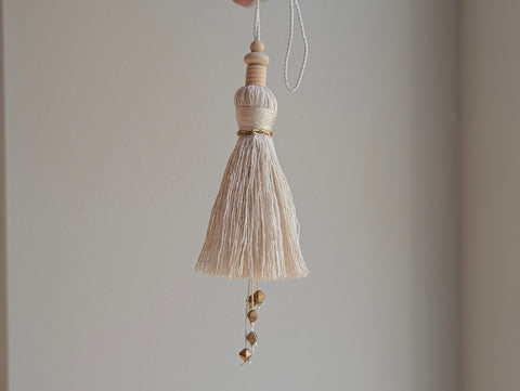 Natural Cotton Shooting Star Tassel #141