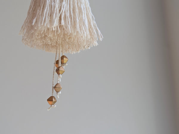 Natural Cotton Shooting Star Tassel #141