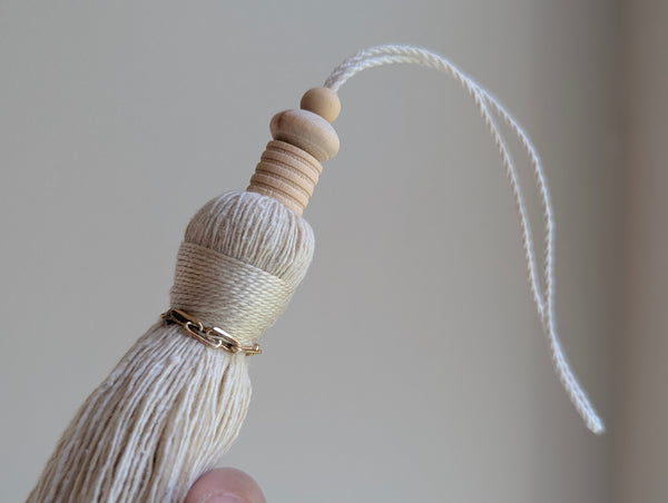 Natural Cotton Shooting Star Tassel #141
