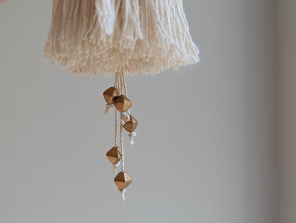 Natural Cotton Shooting Star Tassel #141