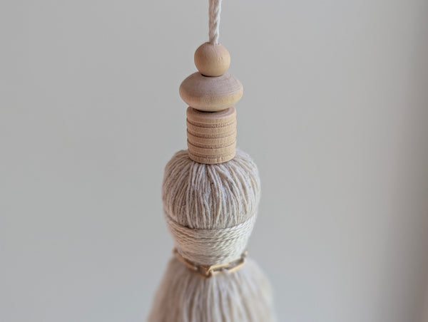 Natural Cotton Shooting Star Tassel #141