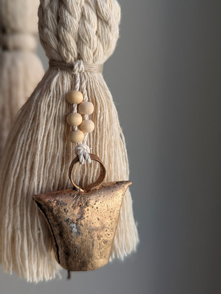 Natural Cotton Tassel with Bell #147