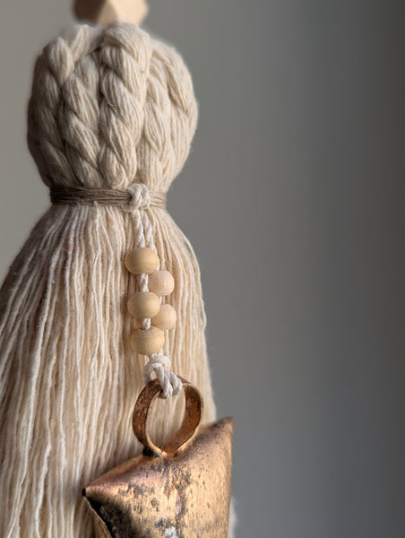 Natural Cotton Tassel with Bell #147