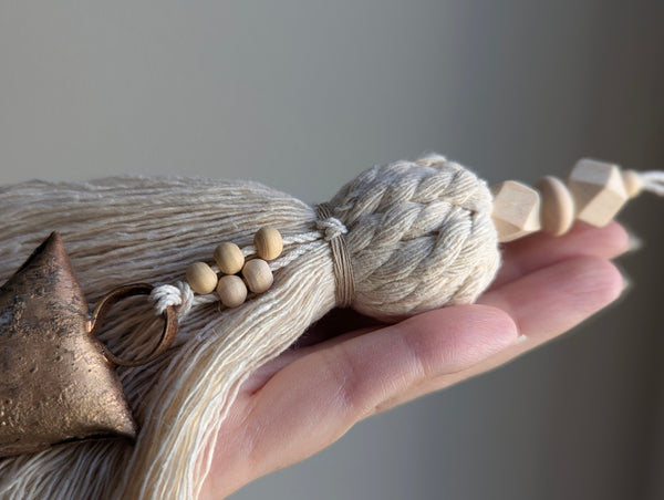 Natural Cotton Tassel with Bell #147