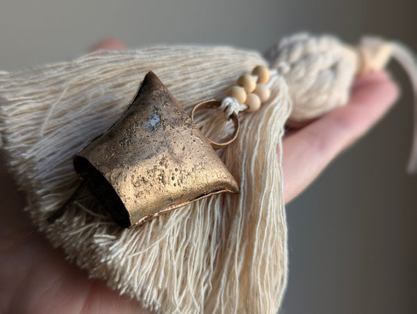 Natural Cotton Tassel with Bell #147