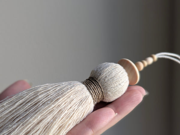 Natural Cotton Tassel #145