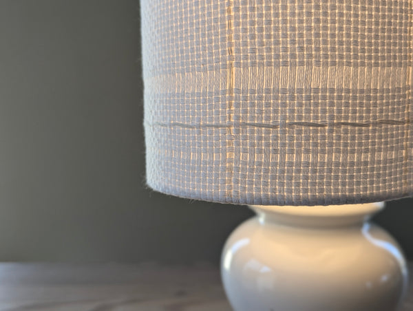 6D x 10H One-of-a-Kind Stitched Lamp Shade