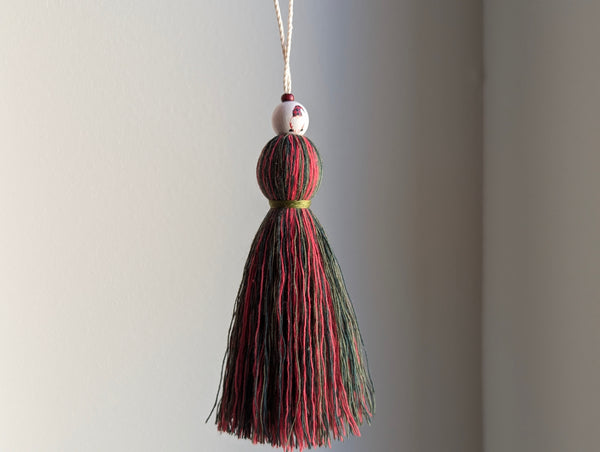 Natural Cotton Christmas Tassels