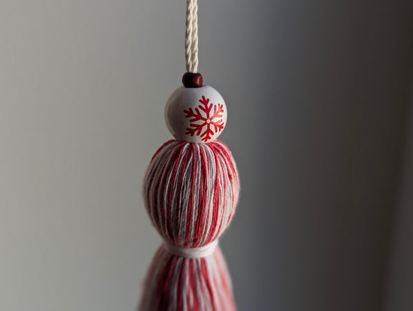 Natural Cotton Christmas Tassels