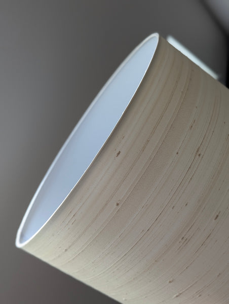 Cream Silk Lamp Shade - 15 in. D x 10 in. H