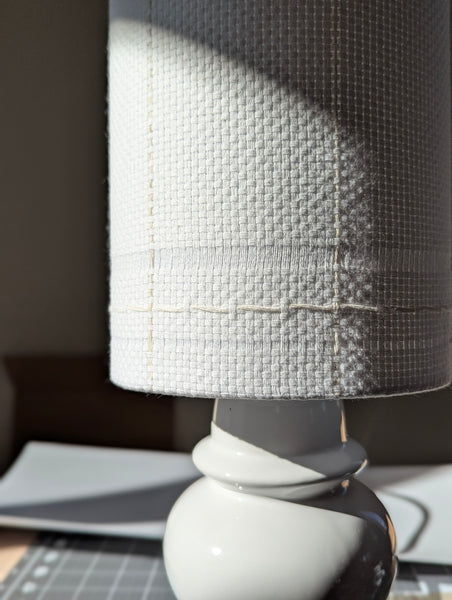 6D x 10H One-of-a-Kind Stitched Lamp Shade